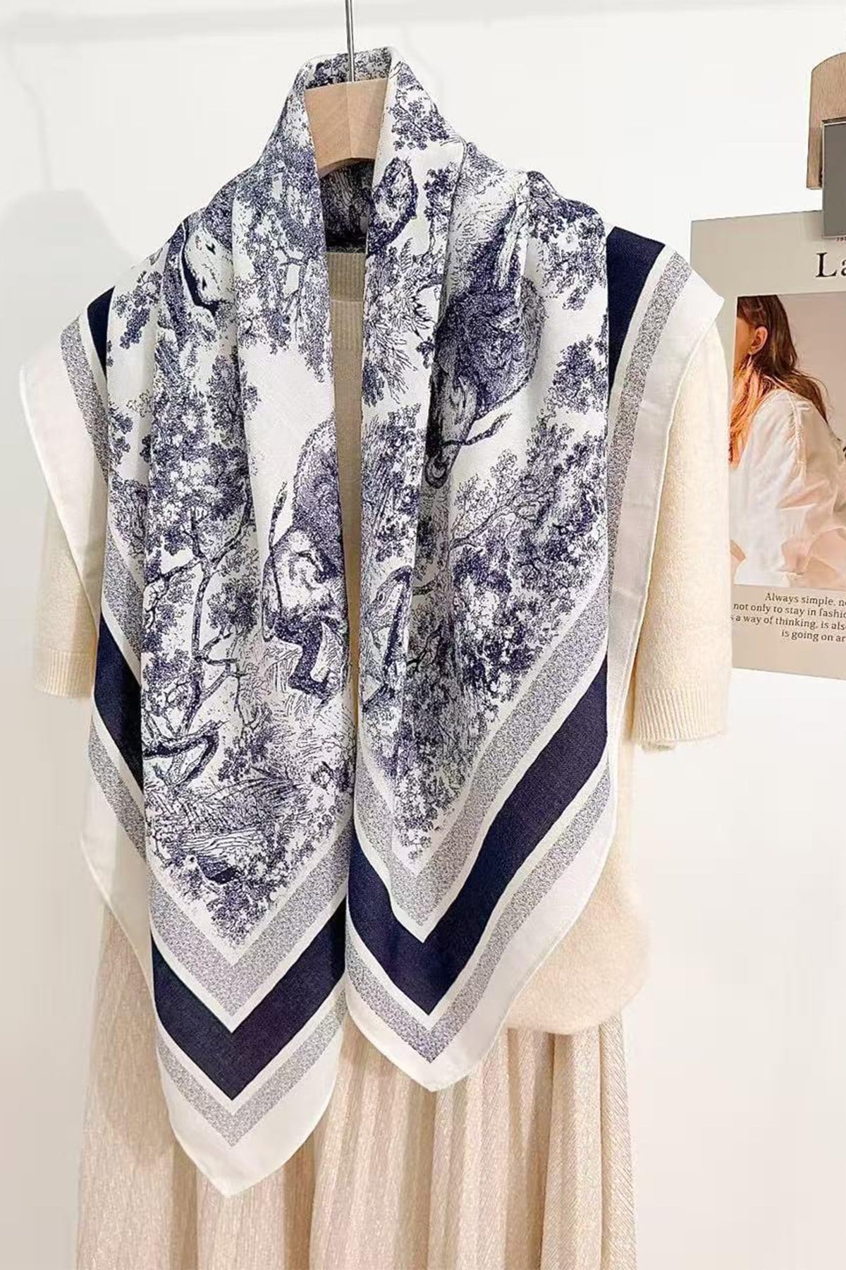 Mavi Marka Model Desenli 90*90