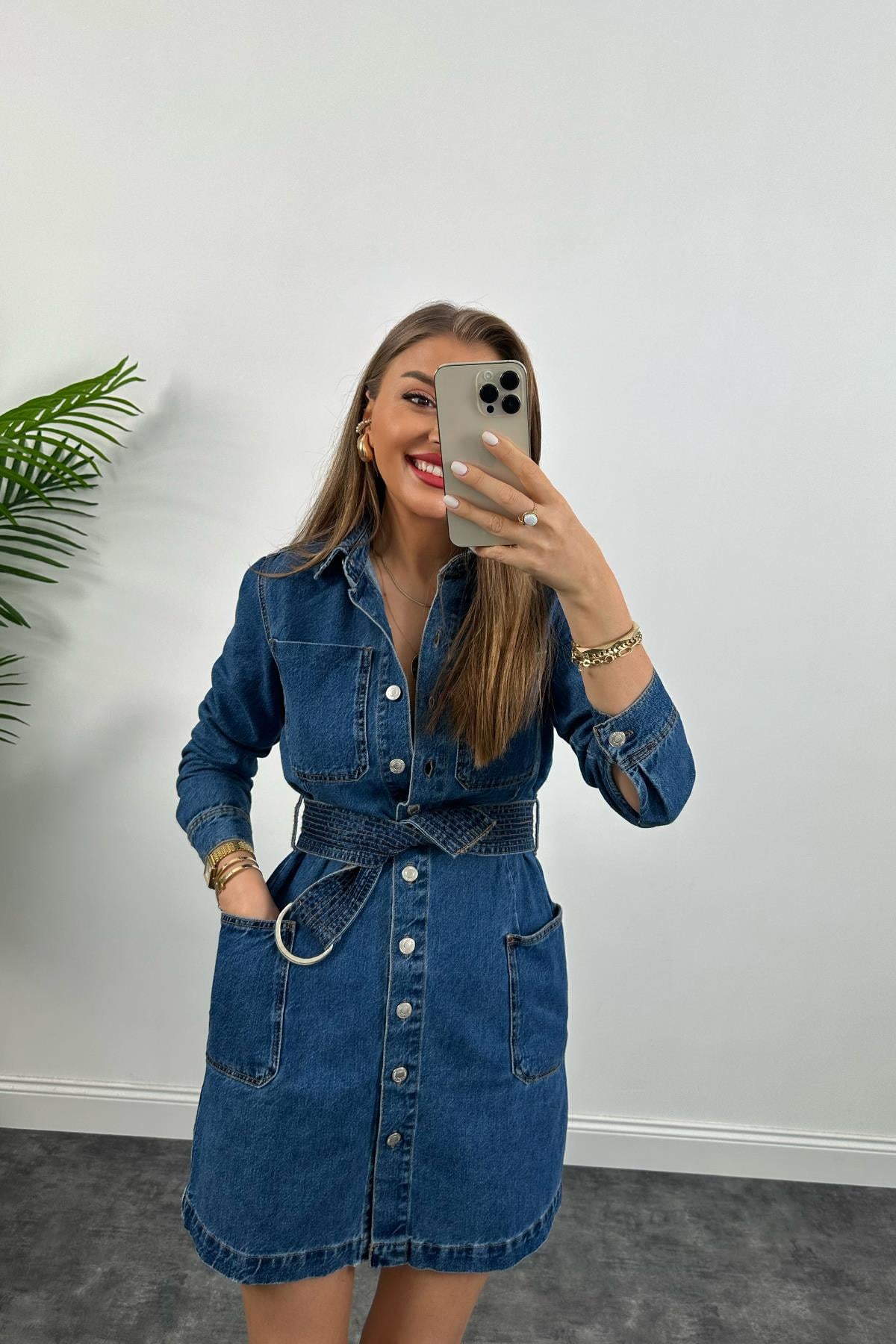 Orjinal Marka Premium Jean Elbise