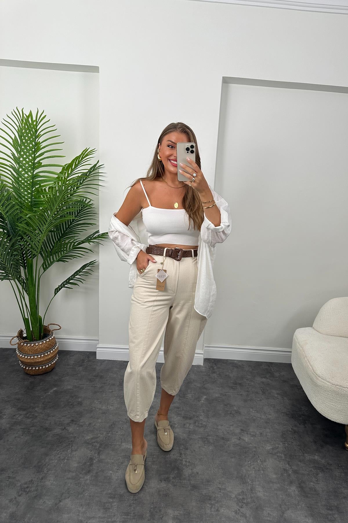 Perry Premium Gabardin Pantolon