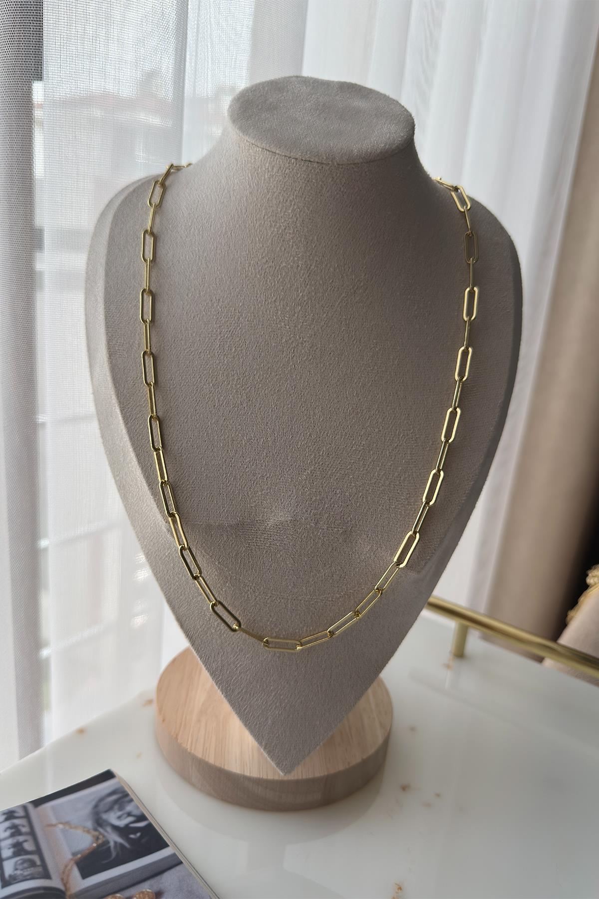 Xupıng Ataç Zincir Kolye(Uzun)