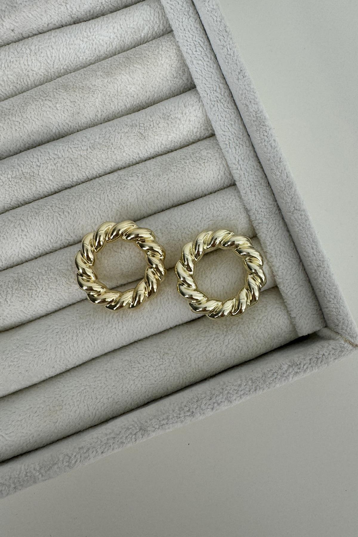 Xupıng Örgü Halka Küpe