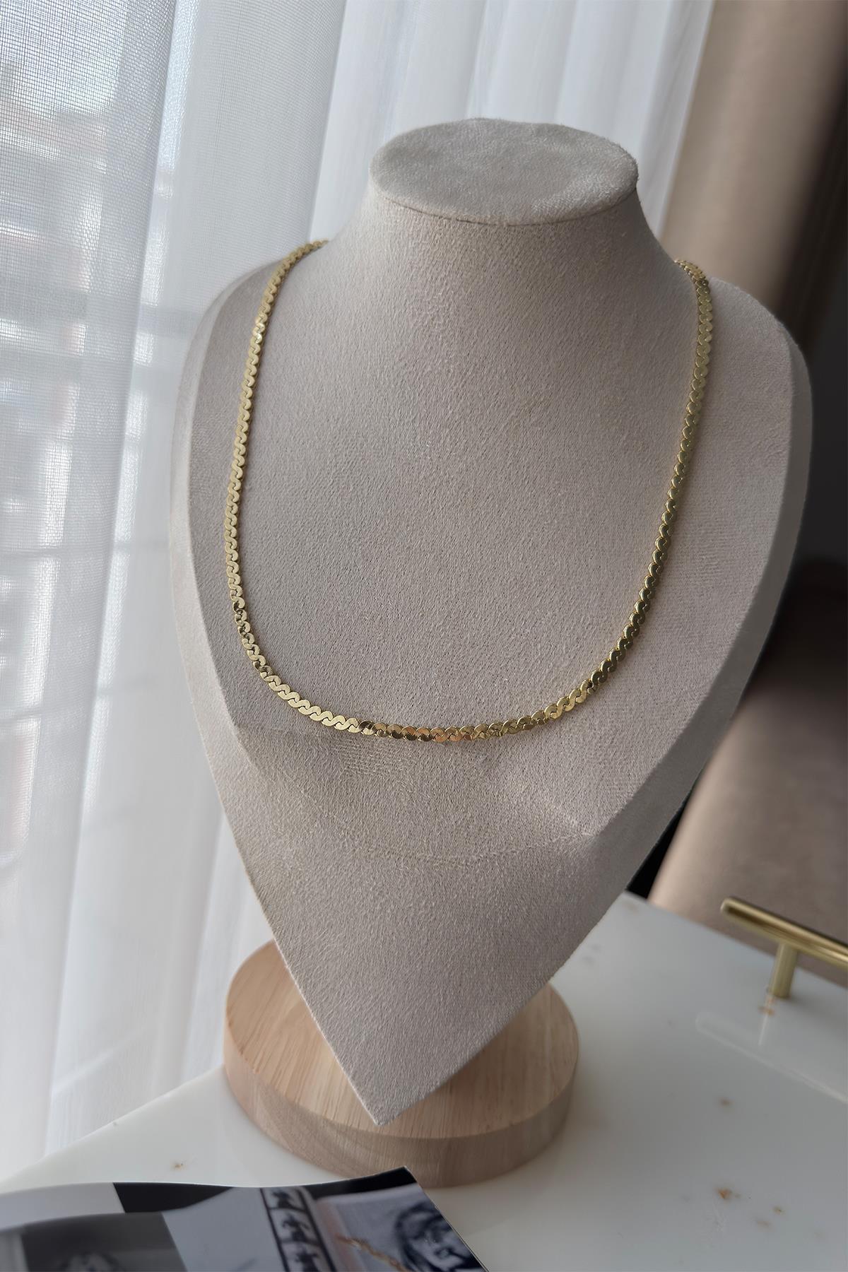 Xupıng Örgü Zincir Kolye