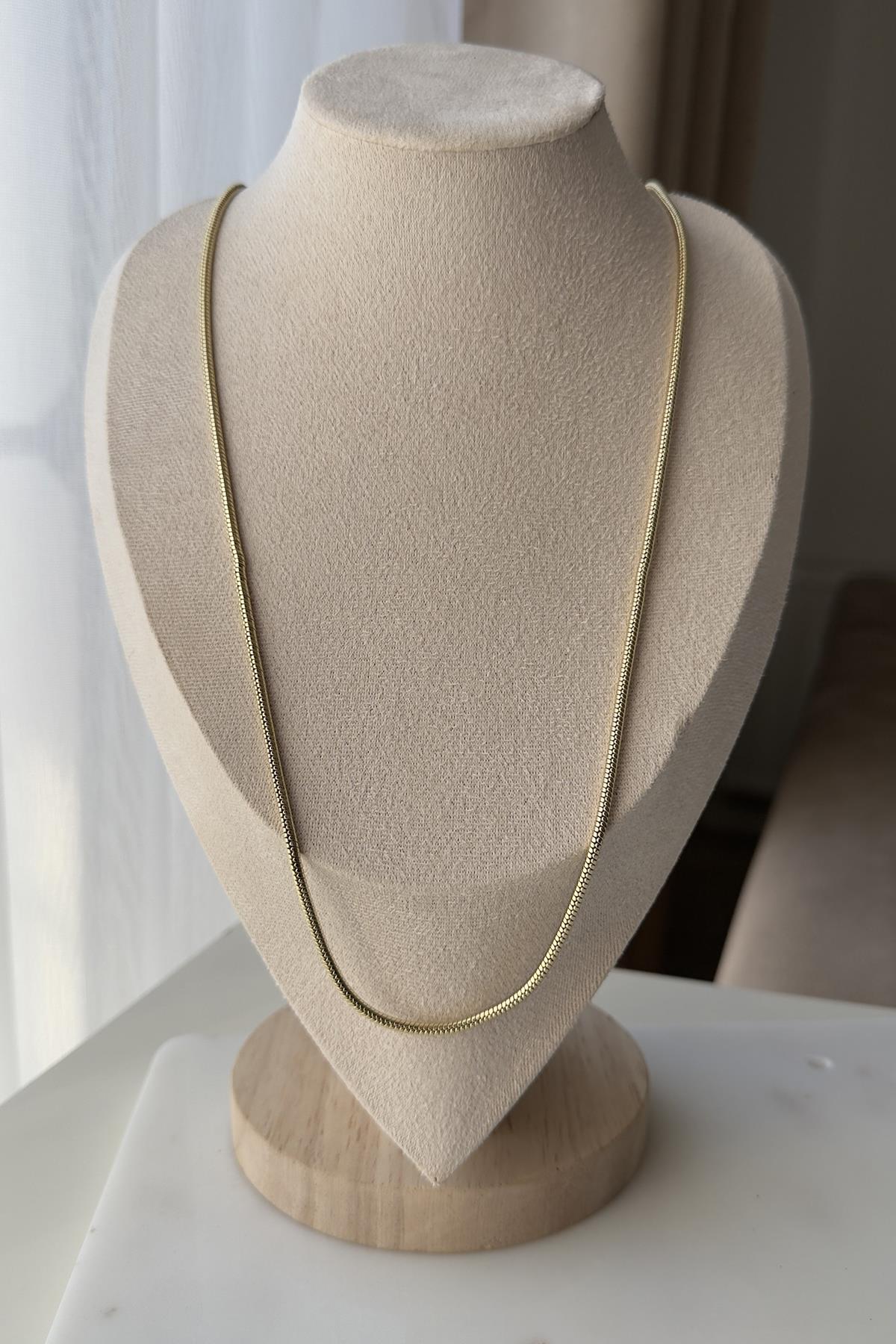 Xupıng Yılan Zincir Kolye (60 cm)