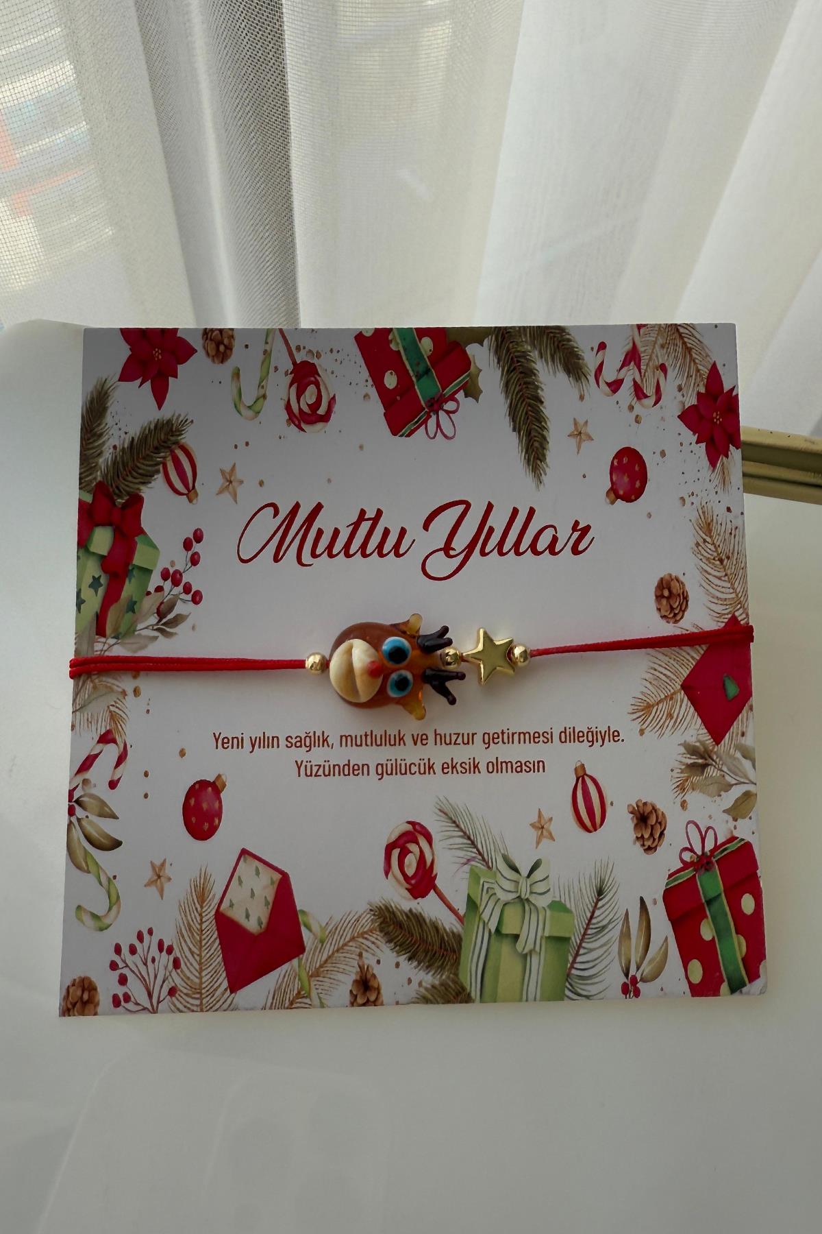 Yeni Yıl Geyik Bileklik