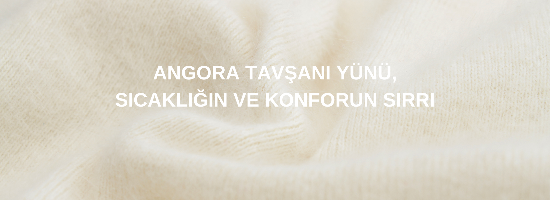Angora tavşanı yünü