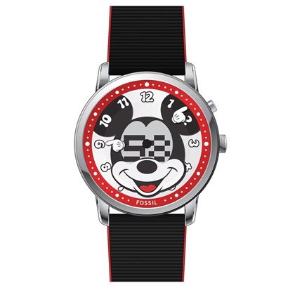 Fossil FLE1232 Disney x Fossil Limited-Edition Mickey Mouse Big Tic Erkek Kol Saati