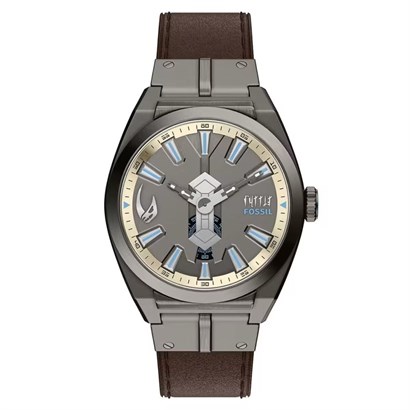 Fossil FLE1245SET Star Wars™ Mandalorian™ Everett Kol Saati ve Yaka İğnesi Seti