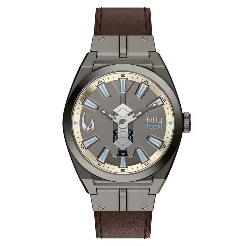 Fossil FLE1245SET Star Wars™ Mandalorian™ Everett Kol Saati ve Yaka İğnesi Seti