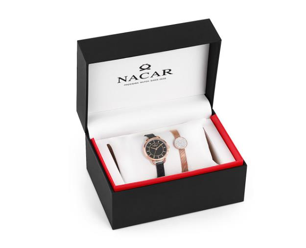Nacar 34-39MD1612-EBM-SET Kadın Kol Saati