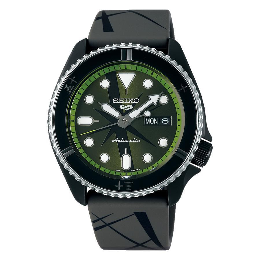 SAKAO✨ Seiko 5 Sports One Piece Zoro SRPH67K Erkek Kol Saati - SEIKO
