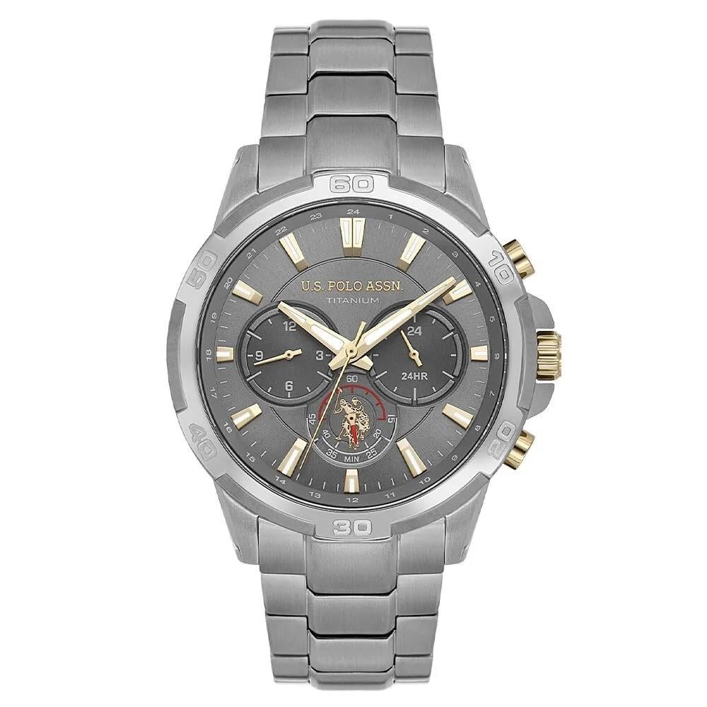 U.S. Polo Assn. USPA1119-02 Titanyum Erkek Kol Saati