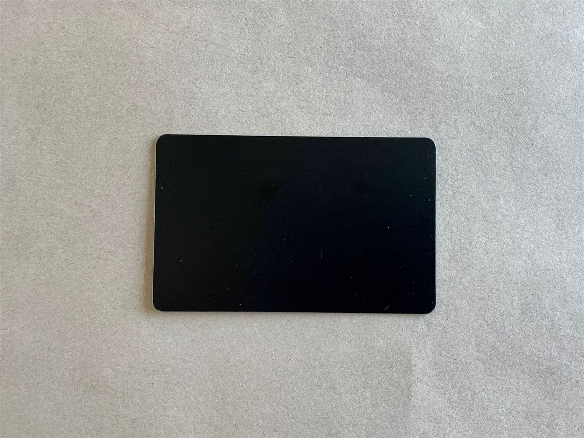 NFC Kart NTAG215 PVC Siyah