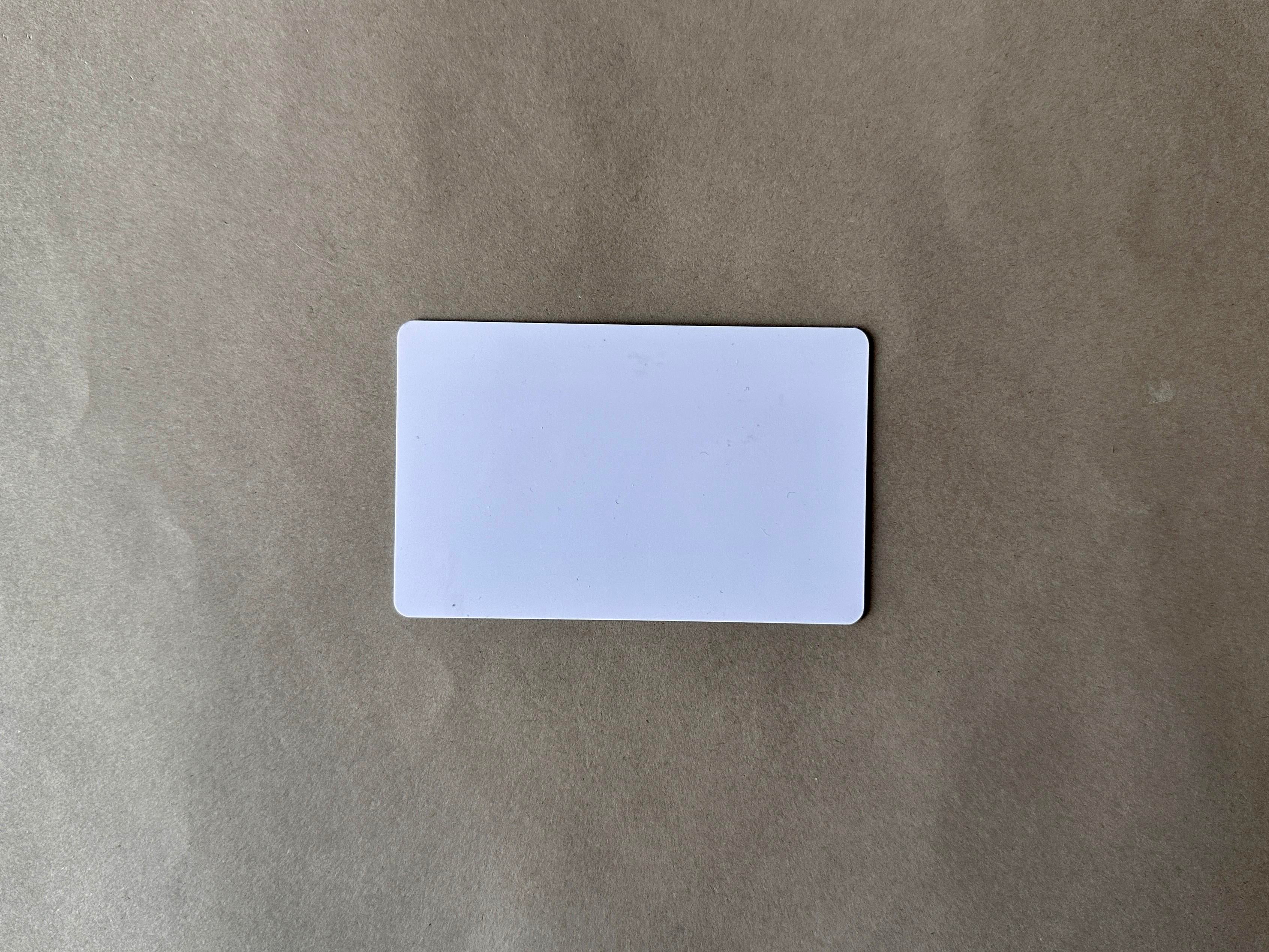 UHF RFID Kart Beyaz 85,5x54MM