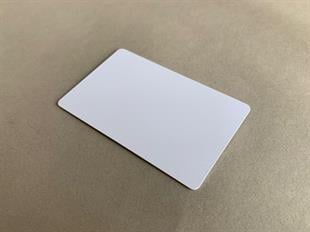 UHF RFID PVC Kart Düz Beyaz