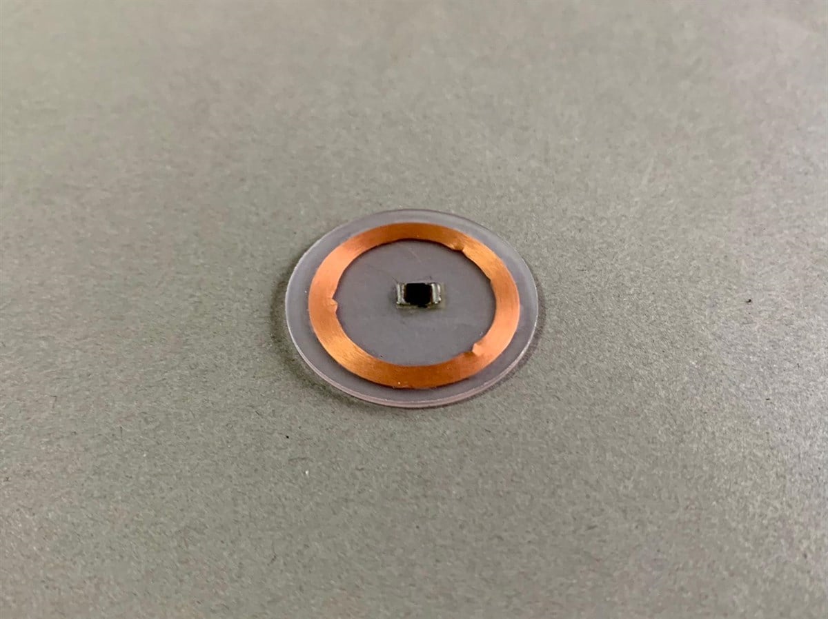 125Khz Proximity PVC Etiket / Oval