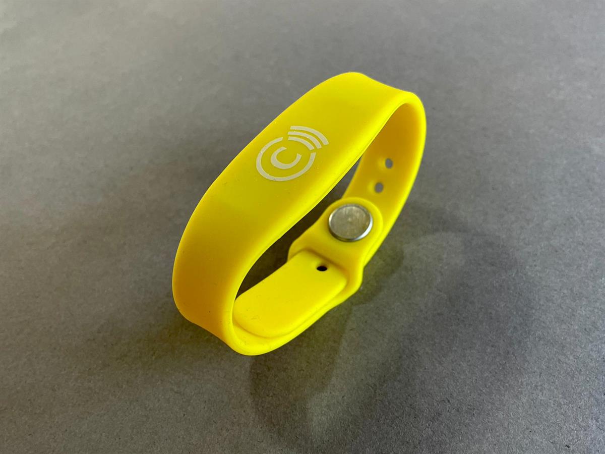 1K Mifare Bileklik Ayarlanabilir Sarı