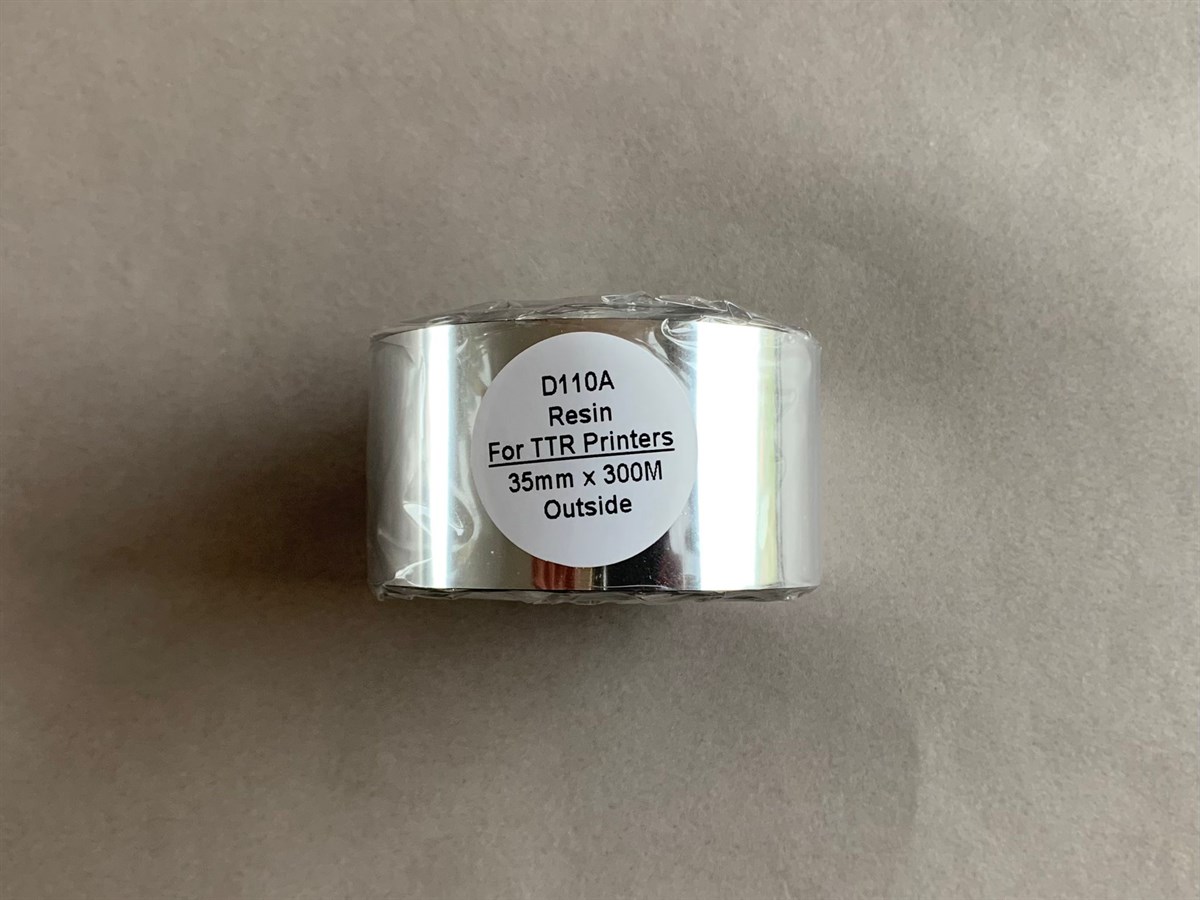 D110A Japon Akmaz Resin Ribon 35mmx300Mt