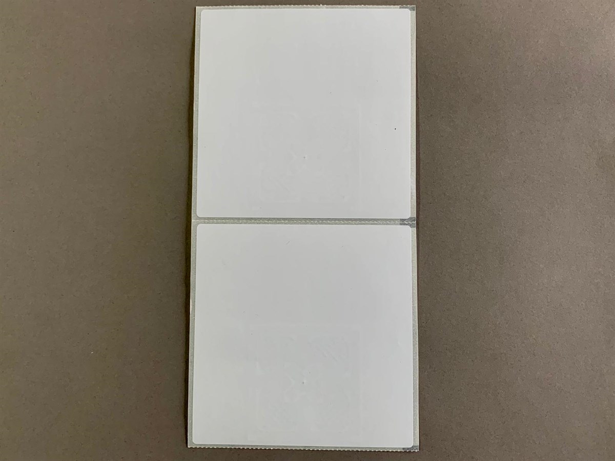 H47 UHF RFID Etiket 102x102mm