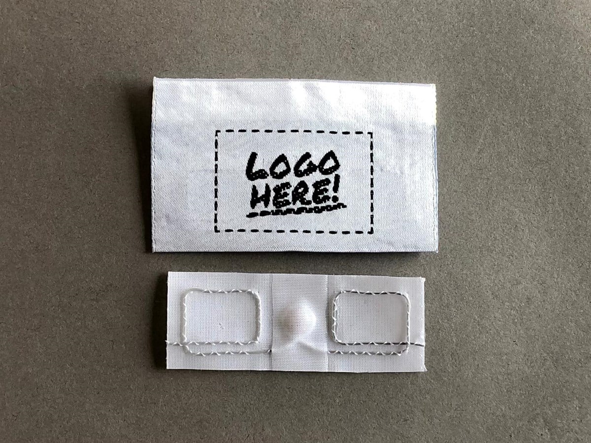M51 Logolu RFID Çamaşır Etiketi