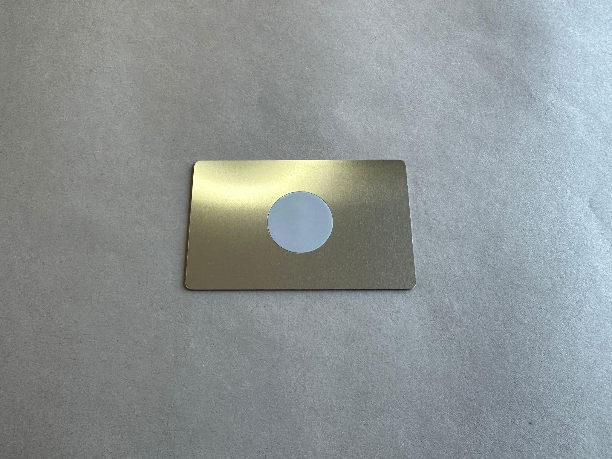 Metal NFC Kart Silver