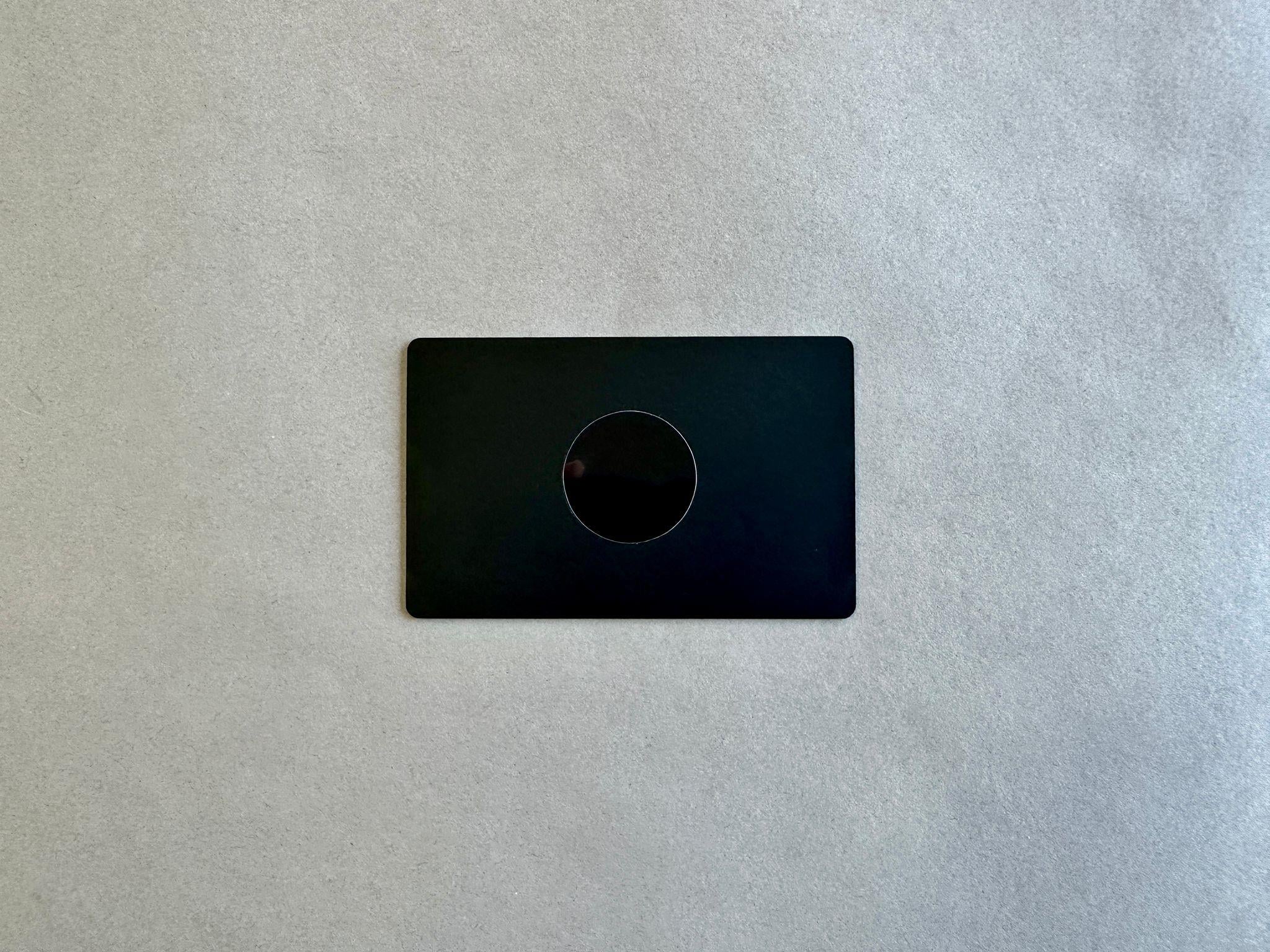 Metal NFC Kart Siyah