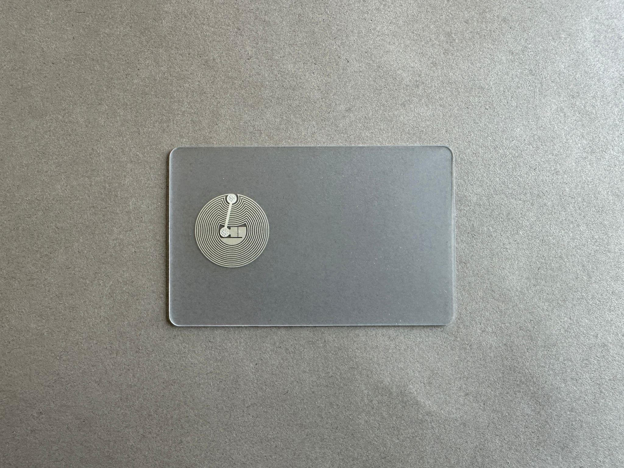 NFC Kart Şeffaf NTAG213