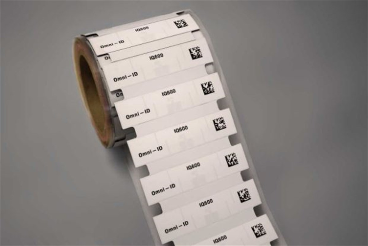 Omni-ID IQ 600 On-Metal RFID Label (Monza R6-P)