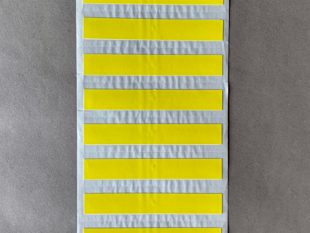 RFID Araç Etiketi - Sarı