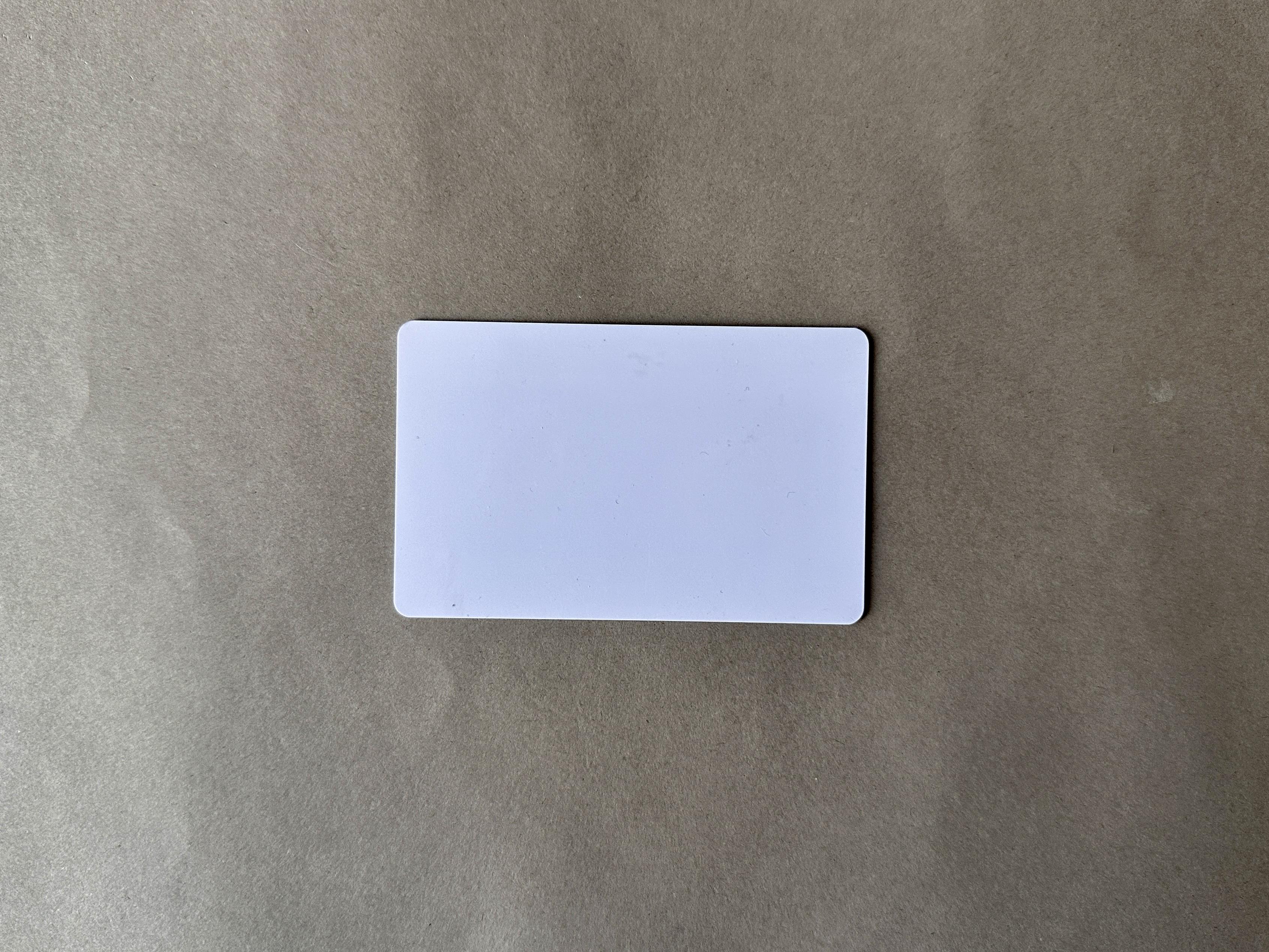 UHF RFID Kart Beyaz 85,5x54MM