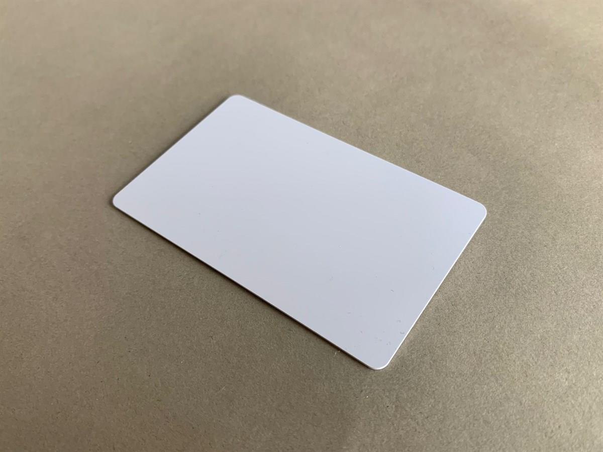 UHF RFID PVC Kart Düz Beyaz