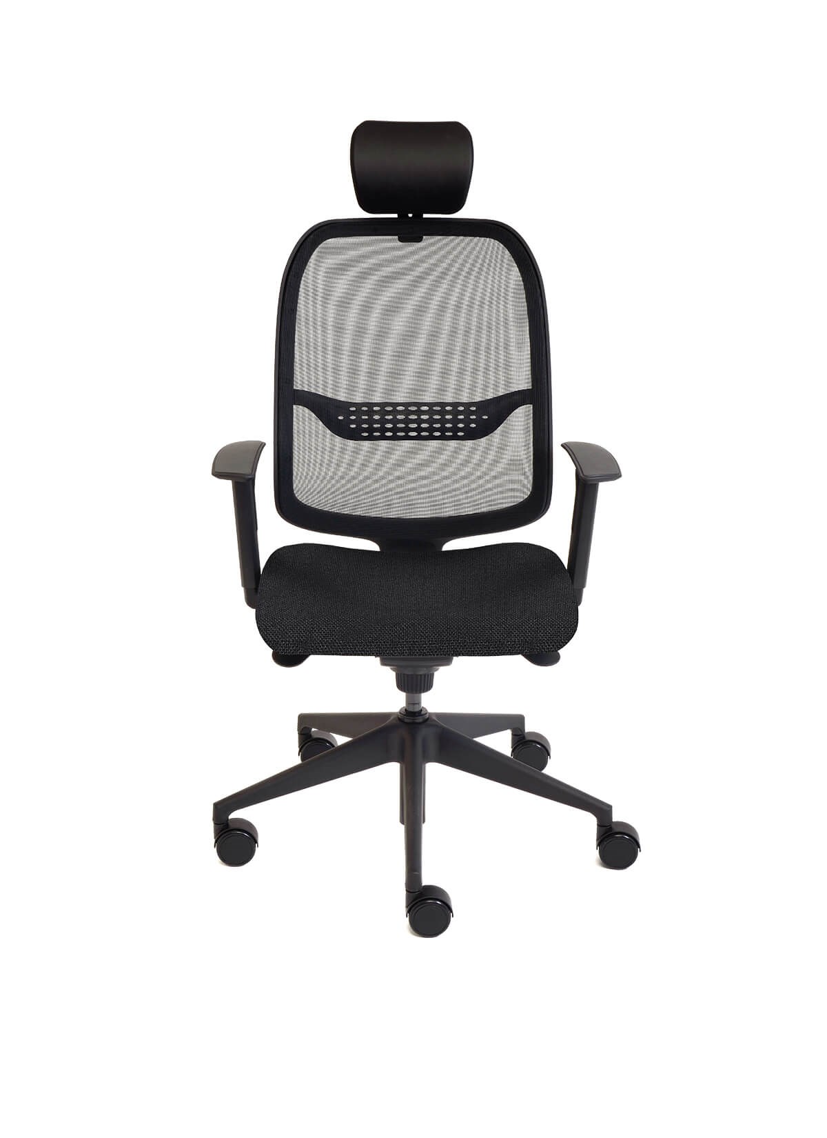 Swing  Yönetici Koltuğu Hareketli Kolçaklı Siyah Ayaklı