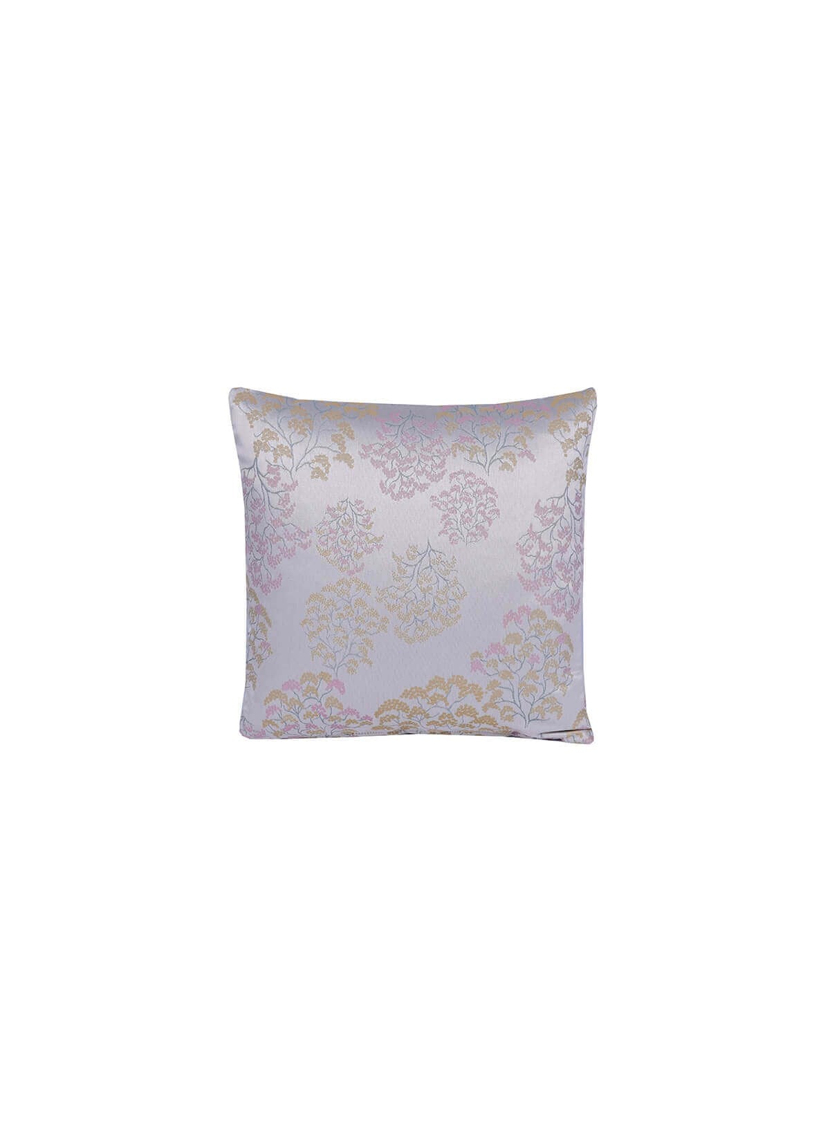Dekoratif Desenli Kırlent Gri (45x45cm)