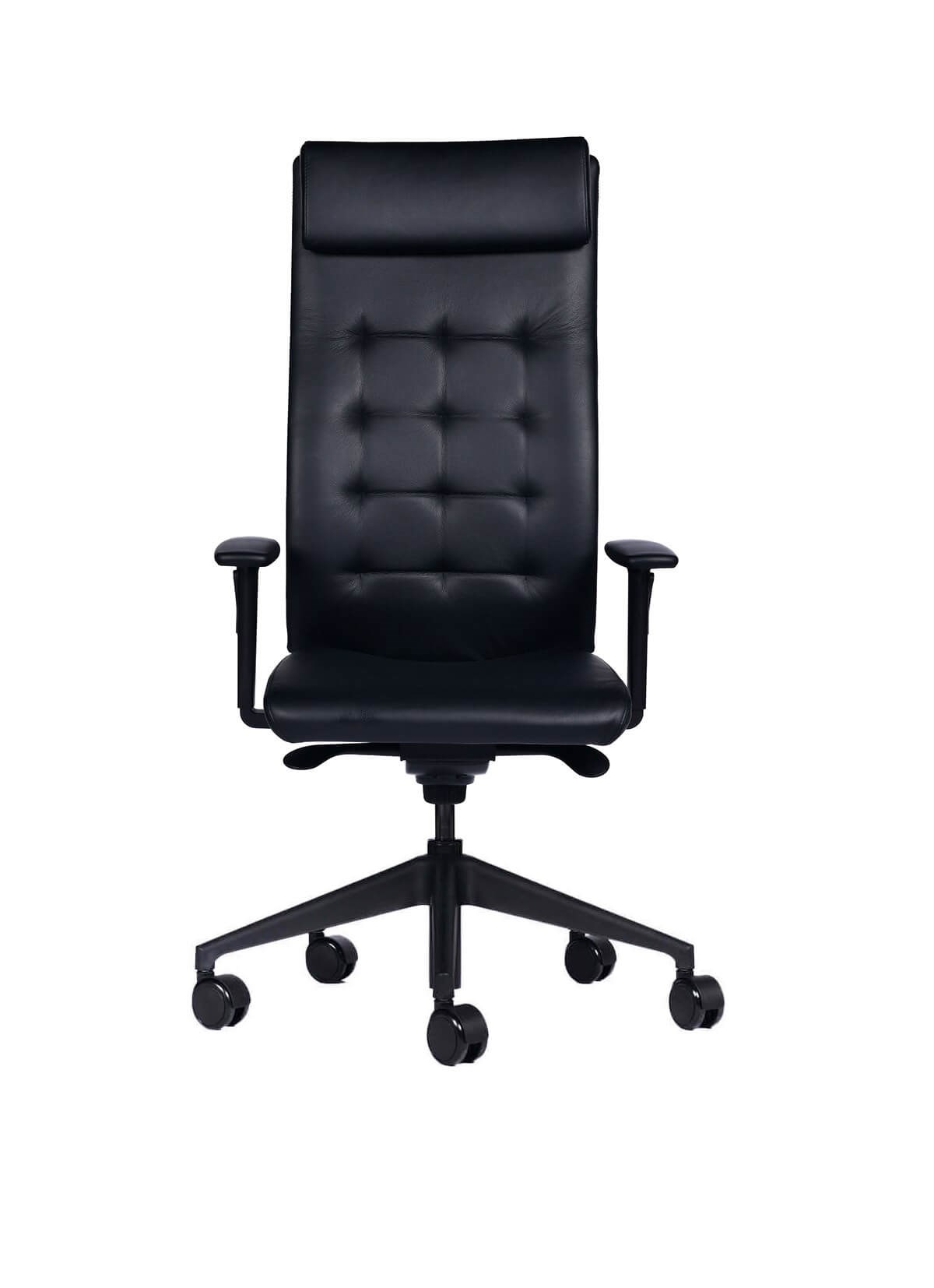 Prime Yönetici Ofis Koltuğu Siyah Ayaklı