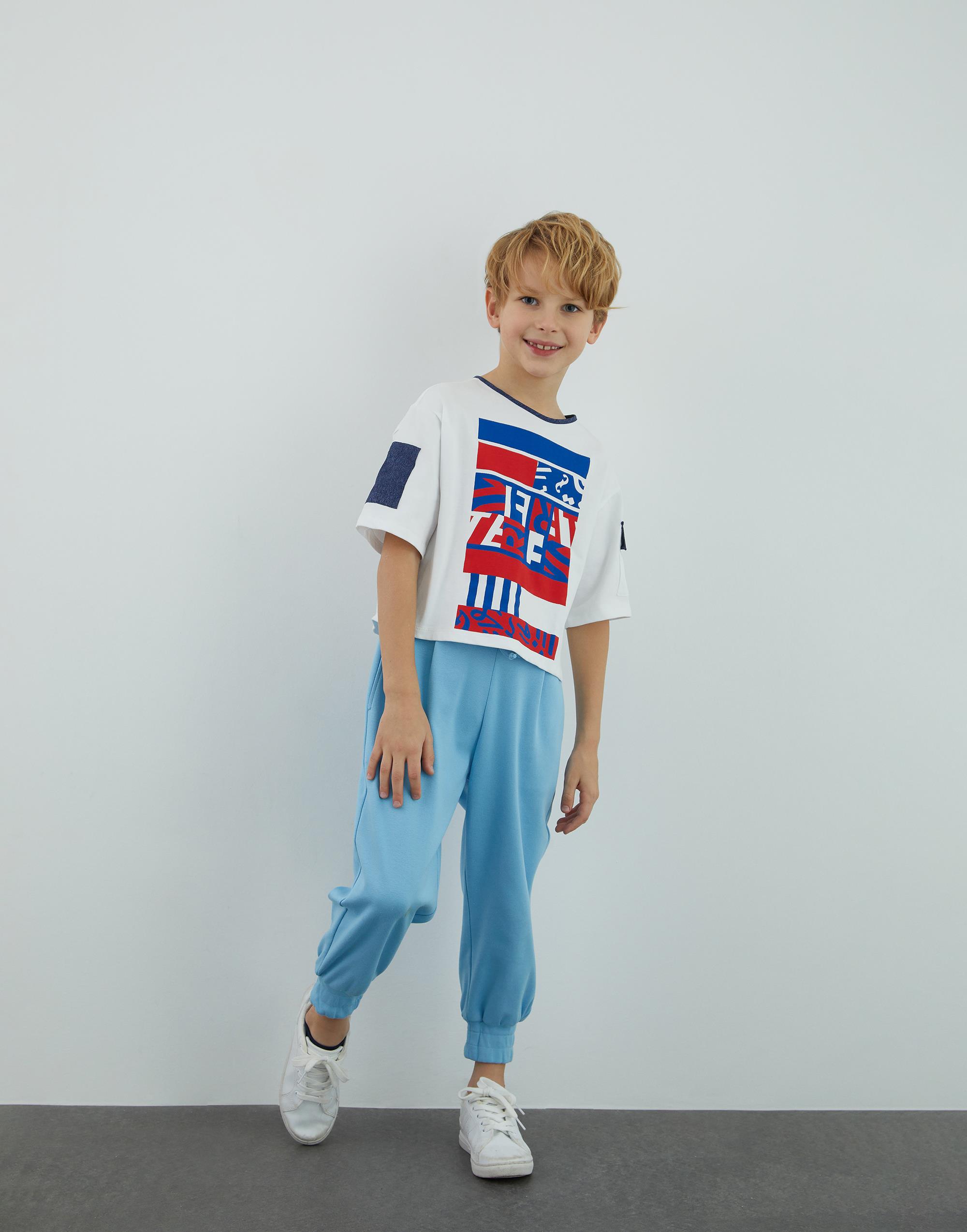 Baskı Detaylı Beyaz  T Shirt - junior, designer dresses, bachelorette, party dresses and graduation dresses.