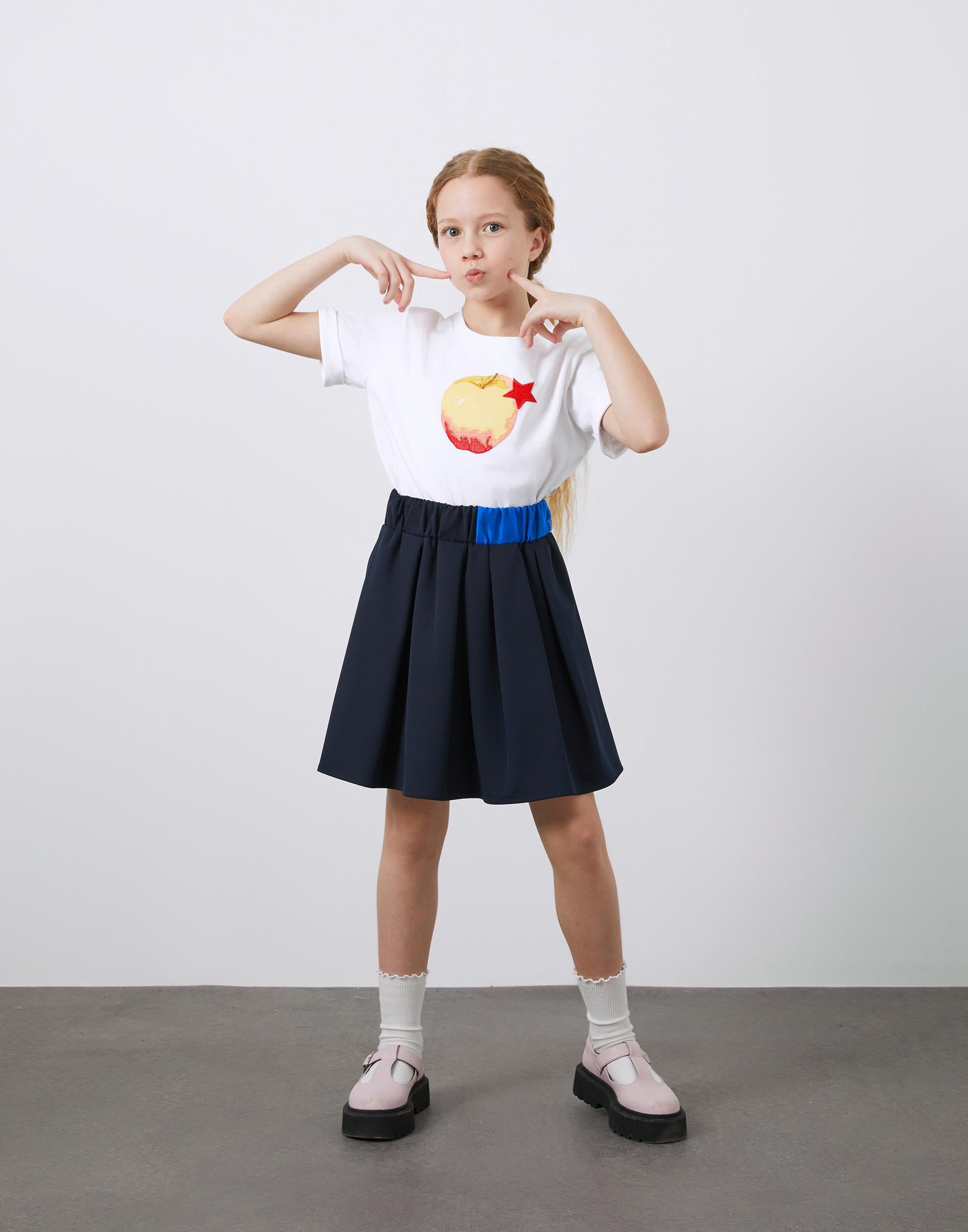 Garni Detaylı Pileli Poplin Etek - junior, designer dresses, bachelorette, party dresses and graduation dresses.