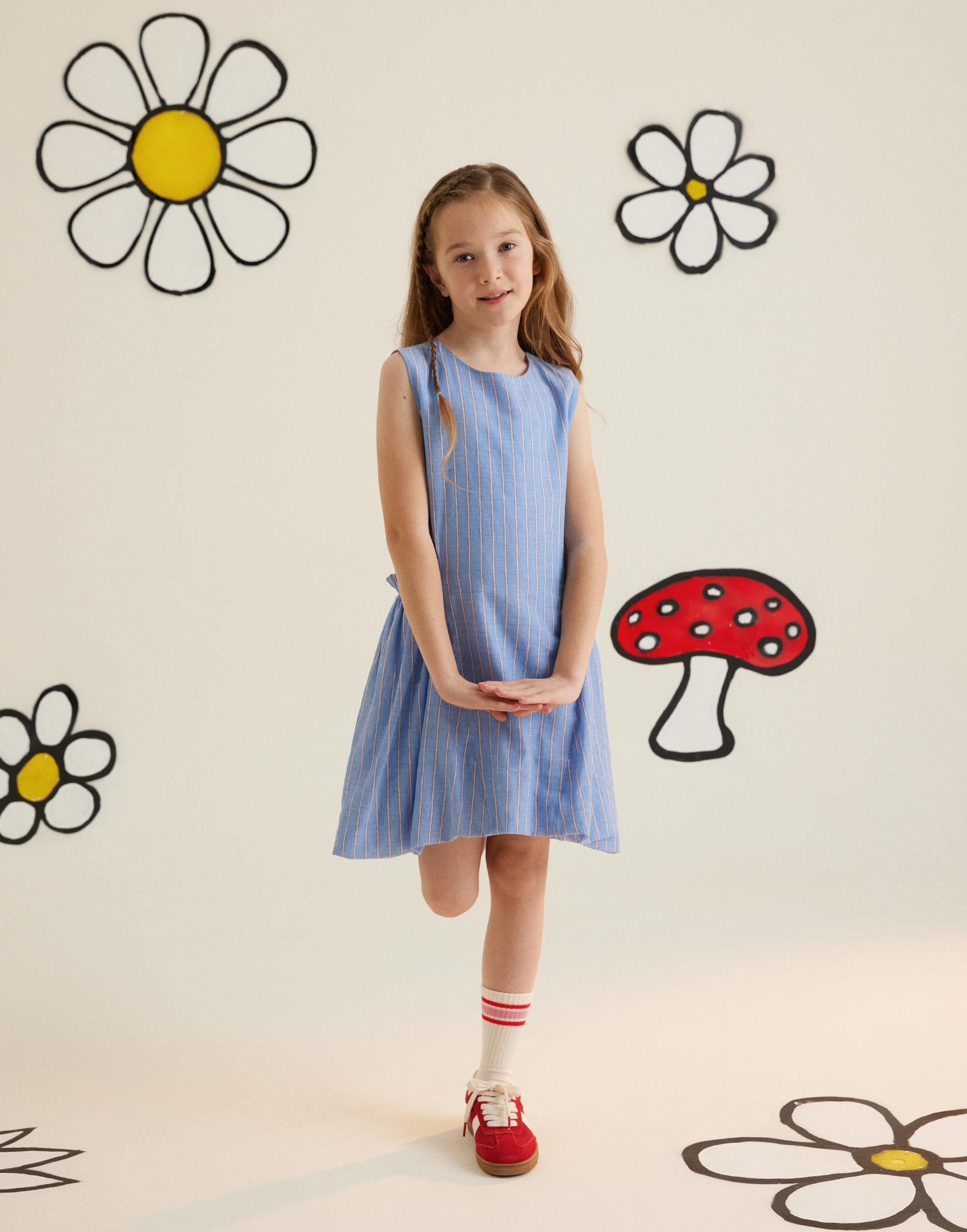 Lastik Cepli Balon Etek Mavi Elbise - junior, designer dresses, bachelorette, party dresses and graduation dresses.