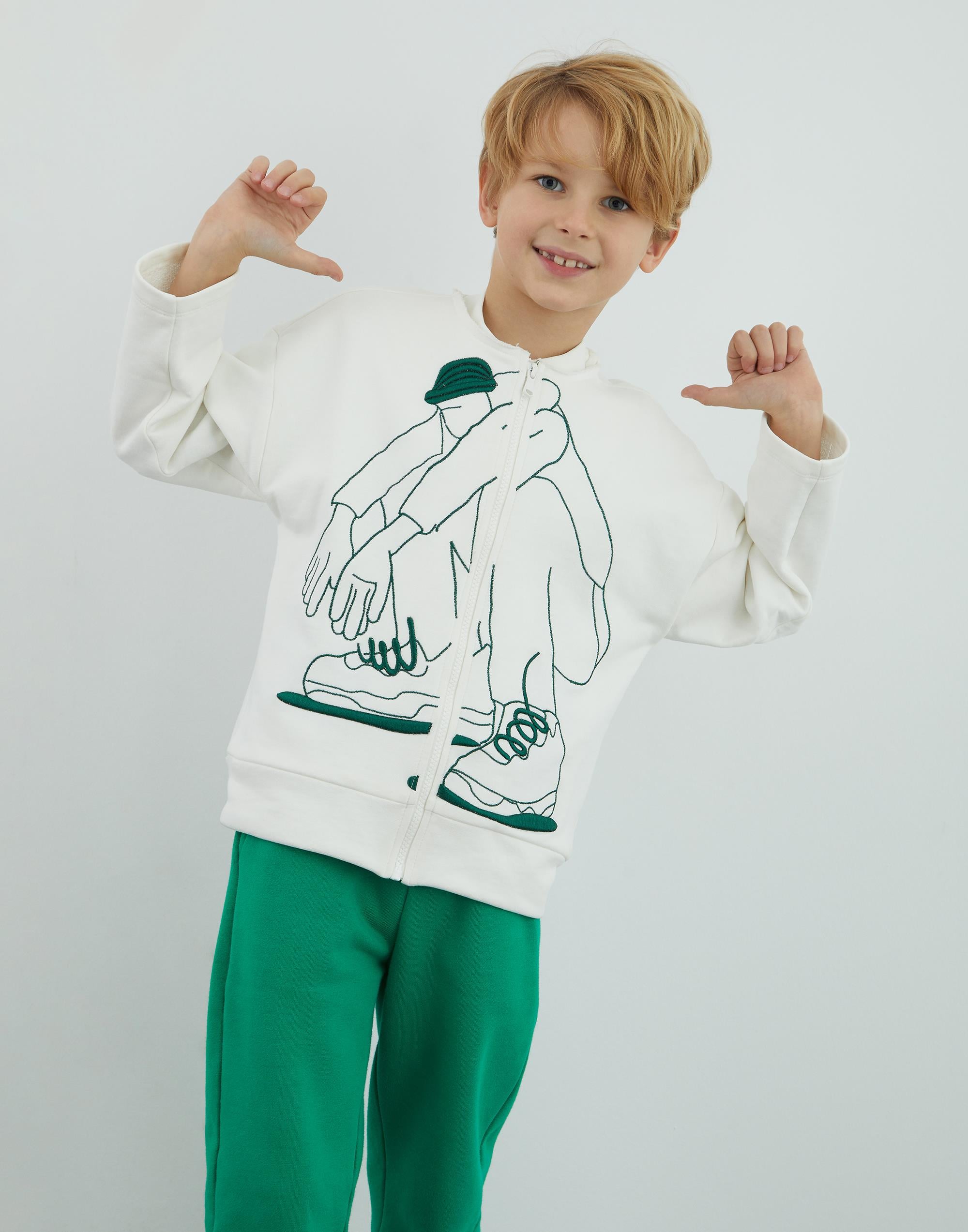 Nakış Detaylı Ekru Ceket - junior, designer dresses, bachelorette, party dresses and graduation dresses.