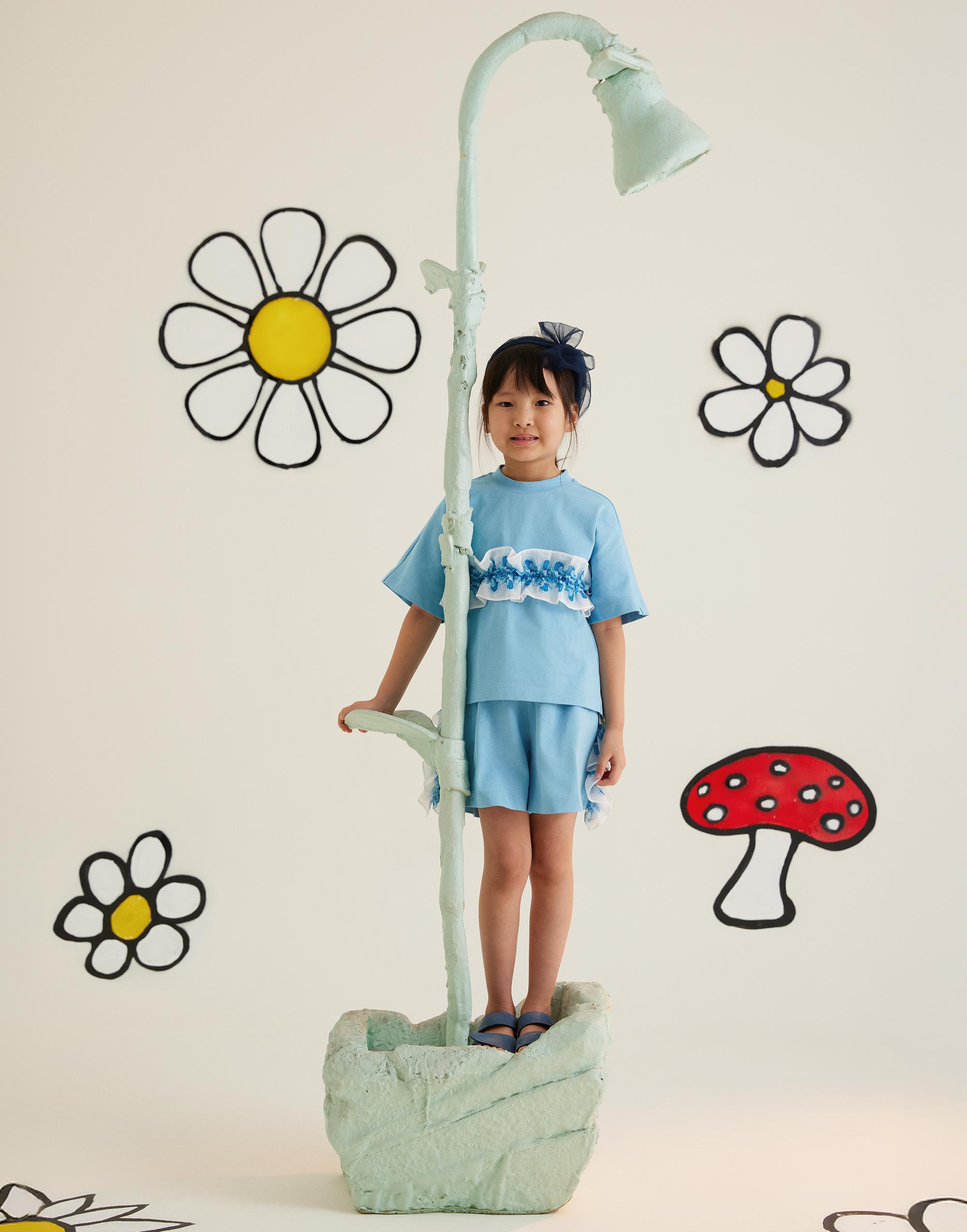 ÖN BEDENİ ŞİFON DALGALI T-SHIRT - junior, designer dresses, bachelorette, party dresses and graduation dresses.