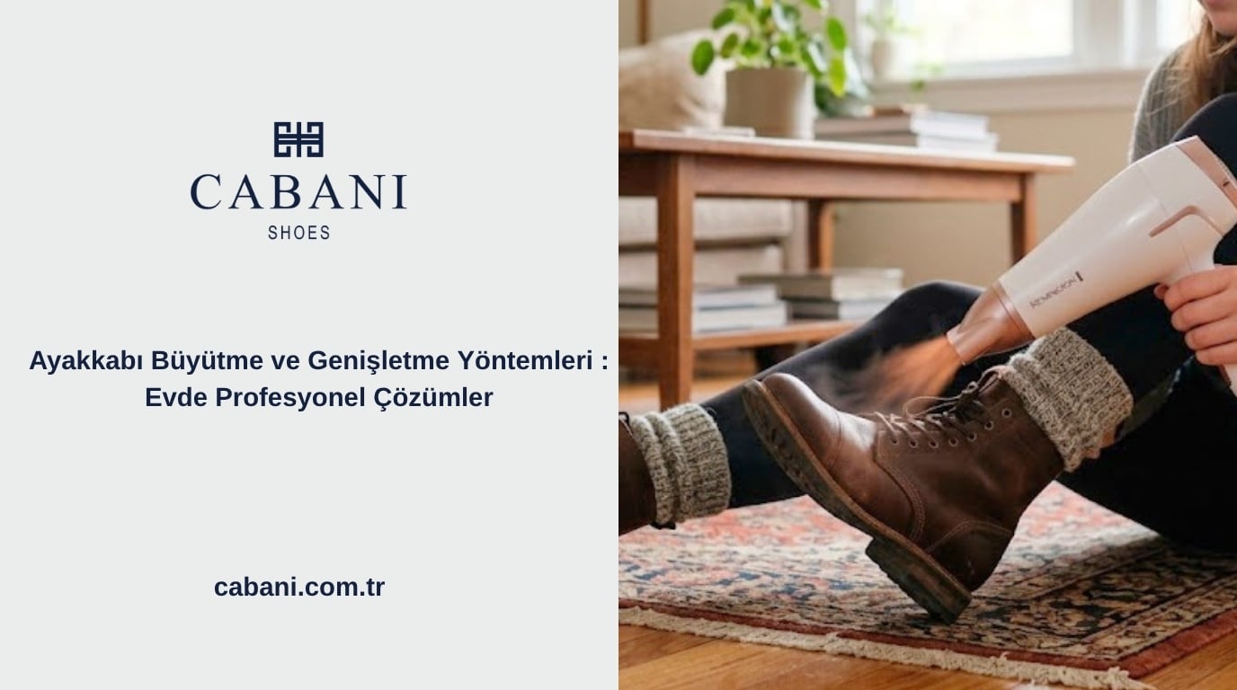 Ayakkabı Büyütme ve Genişletme Yöntemleri