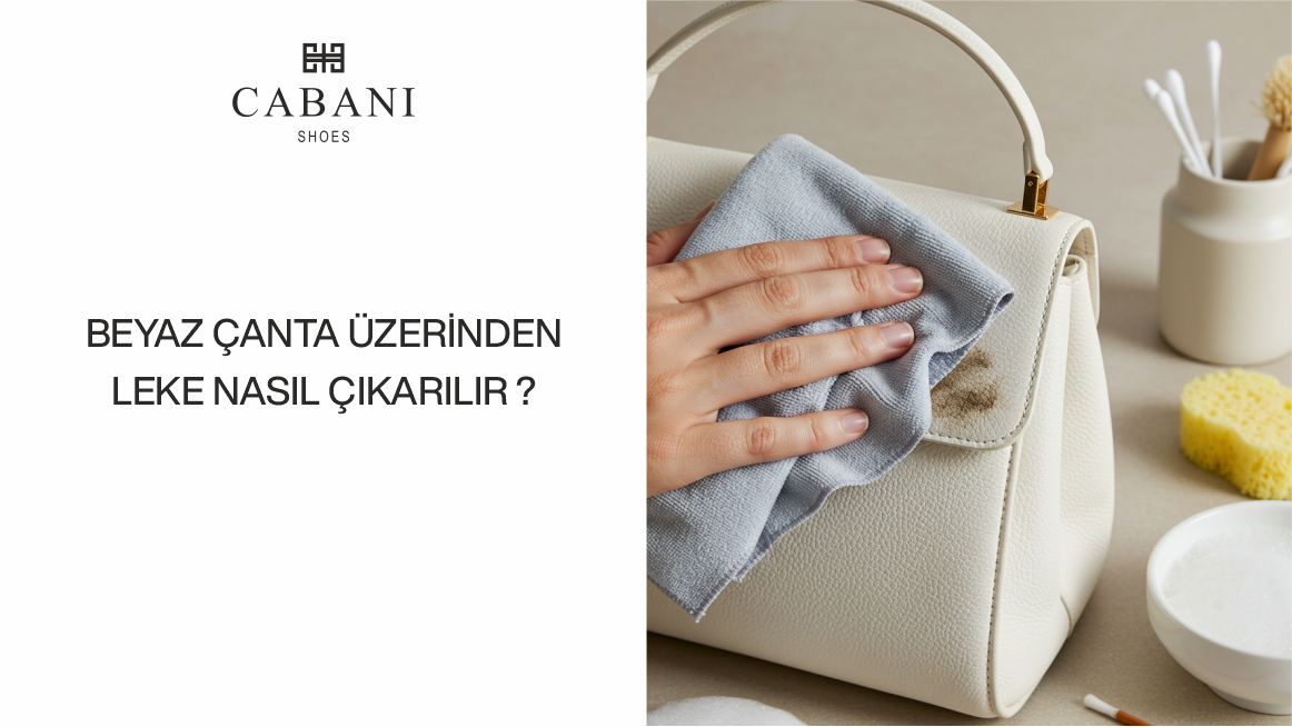 Beyaz Çanta Üzerinden Leke Nasıl Çıkar?