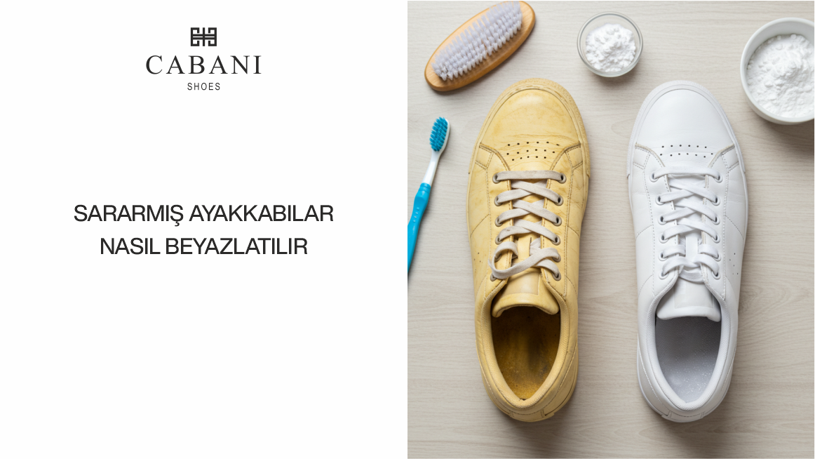 Sararmış Ayakkabı Nasıl Beyazlatılır?