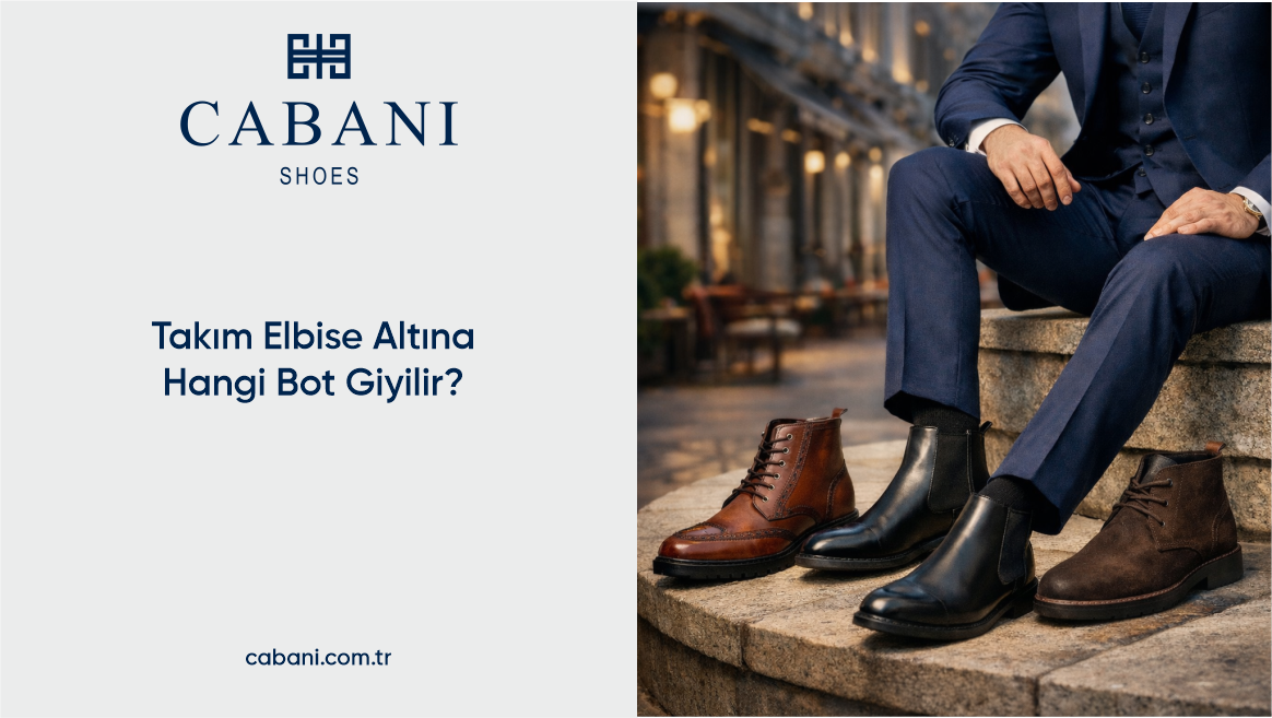 Takım Elbise Altına Hangi Bot Giyilir?