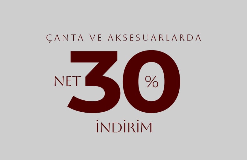 AKSESUARLARDA NET %30