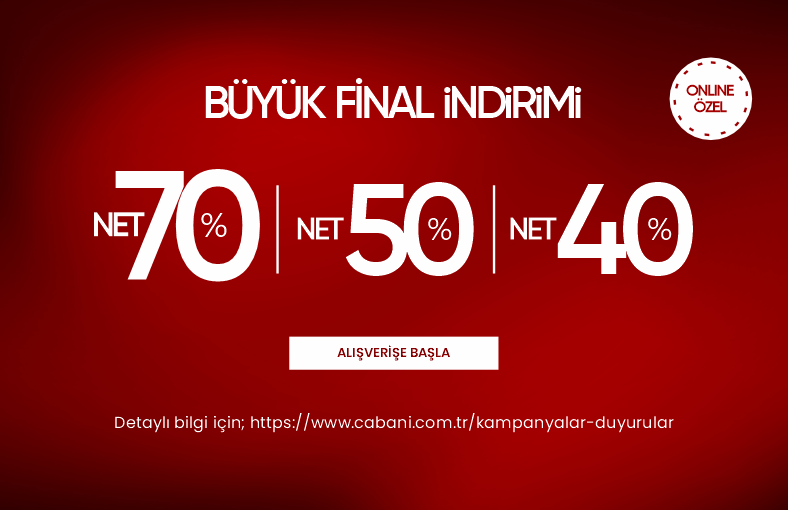 BÜYÜK FİNAL İNDİRİMİ