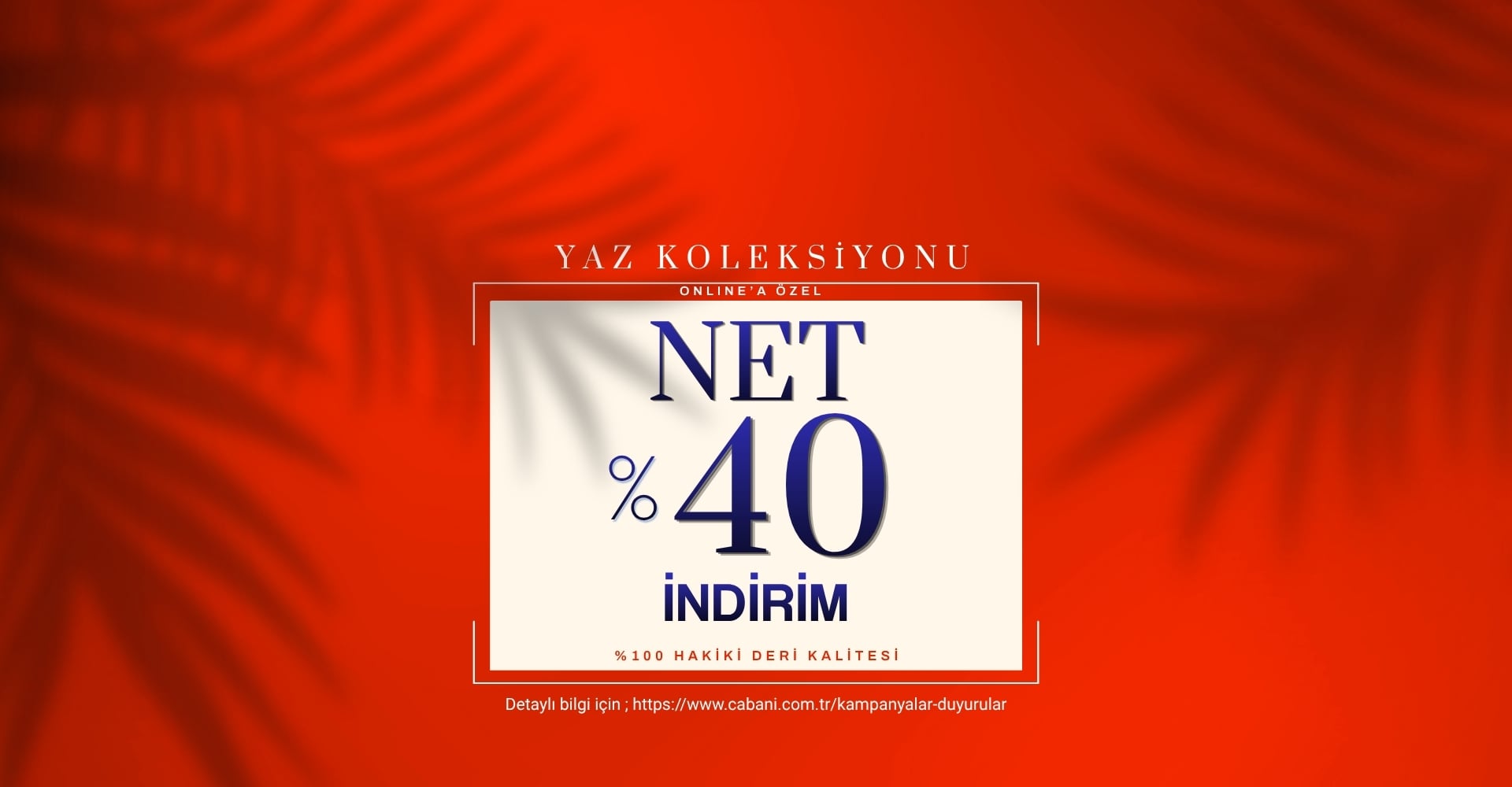 NET %40 İNDİRİM