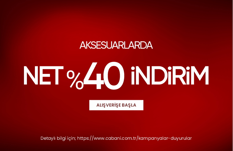 NET %40 İNDİRİM