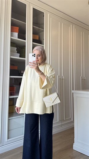 Oysh Sweatshirt Butter Yellow