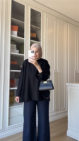 Oysh Sweatshirt Siyah