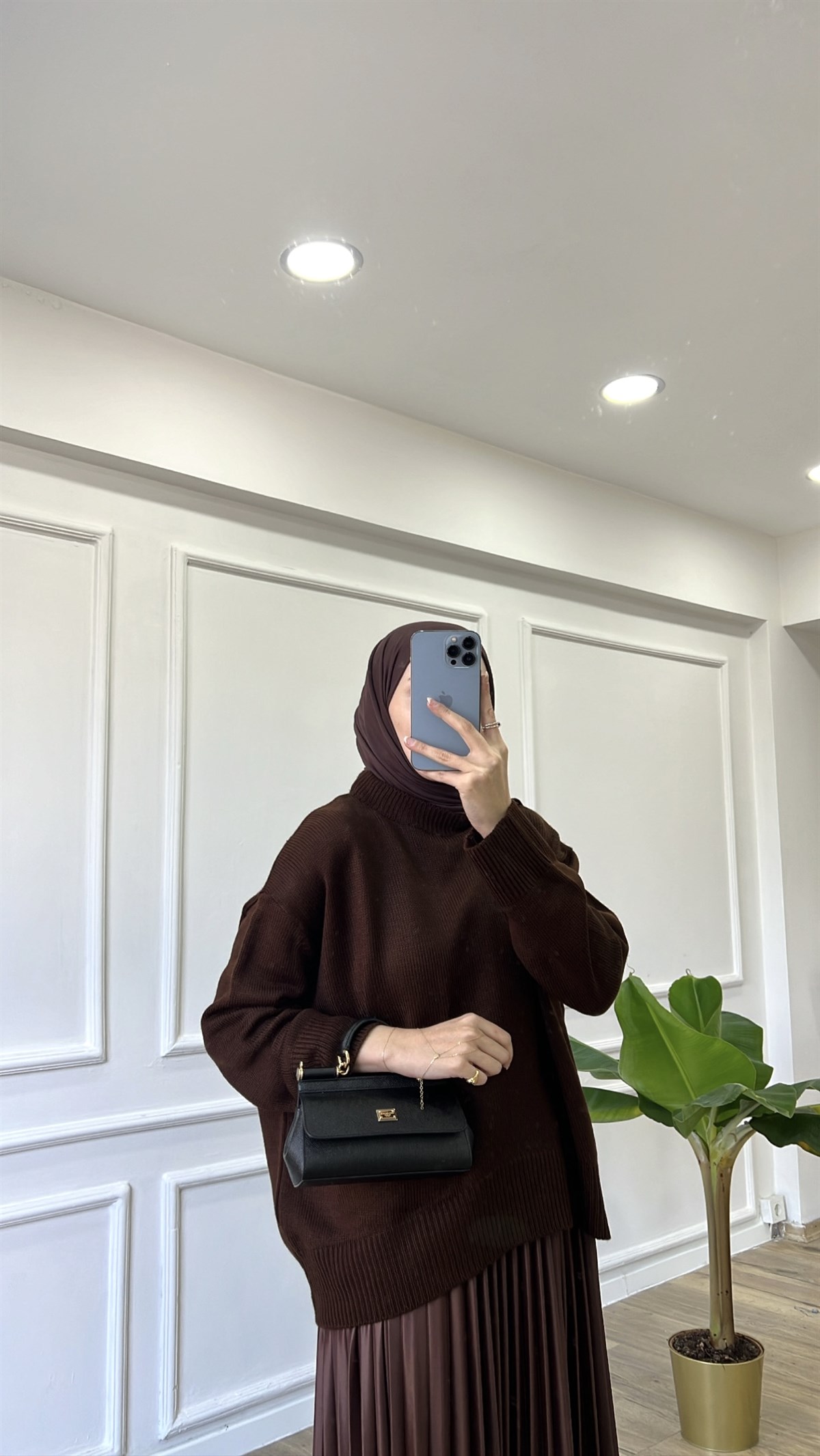 Acı Kahve - Bisiklet Yaka Triko