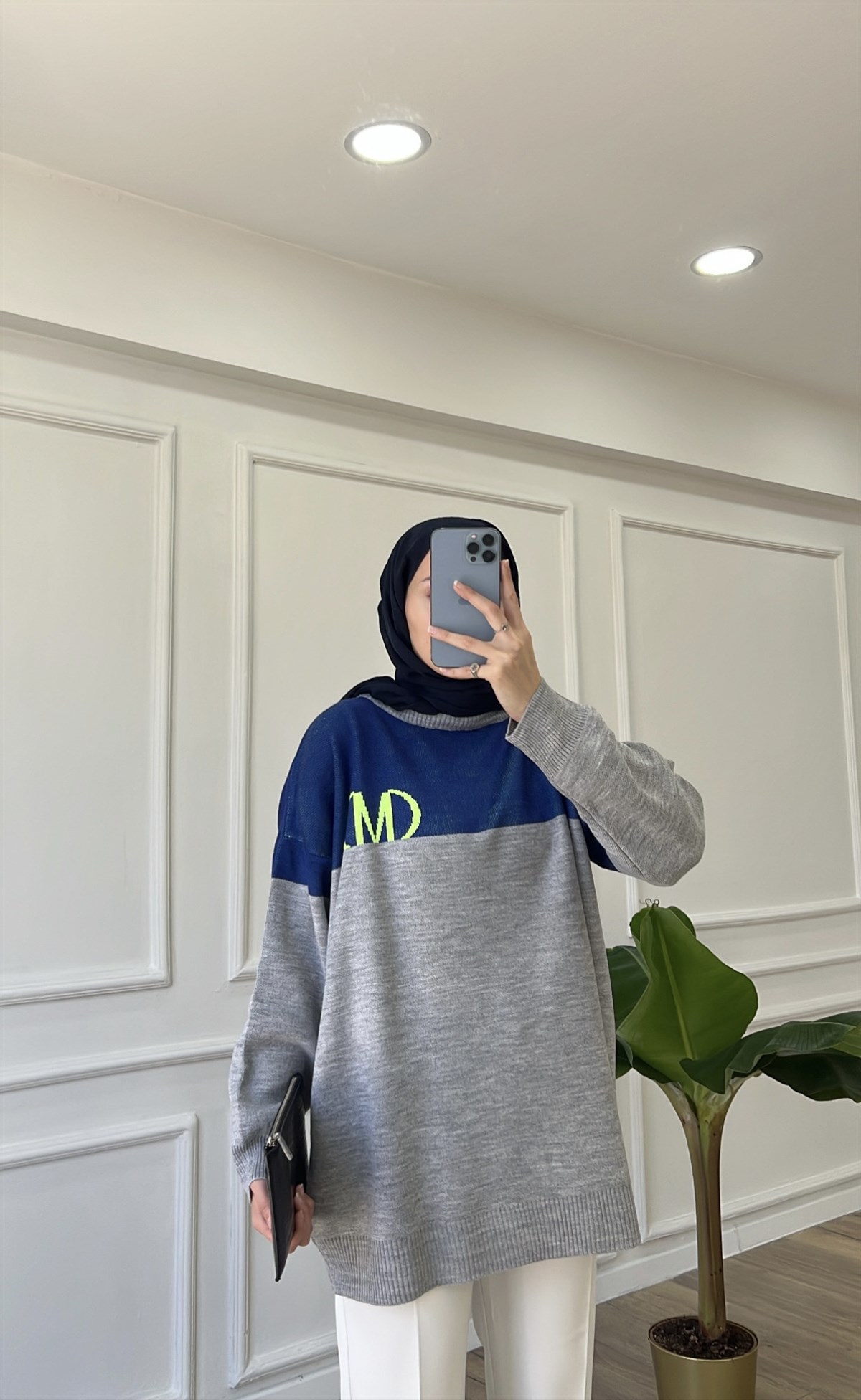 Antrasit Md Yazılı Triko